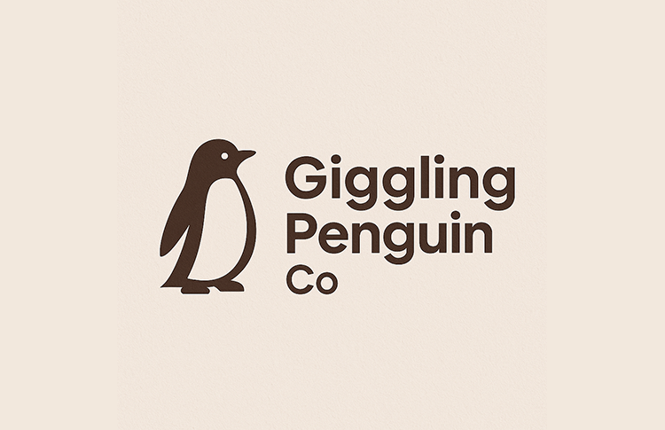 Giggling Penguin Co Mockup